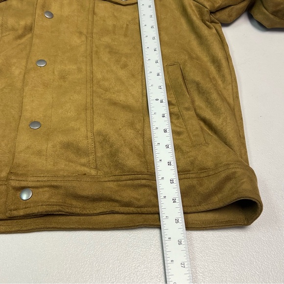 Goodfellow Men's Brown Suede Jacket Size L - Picture 7 of 9